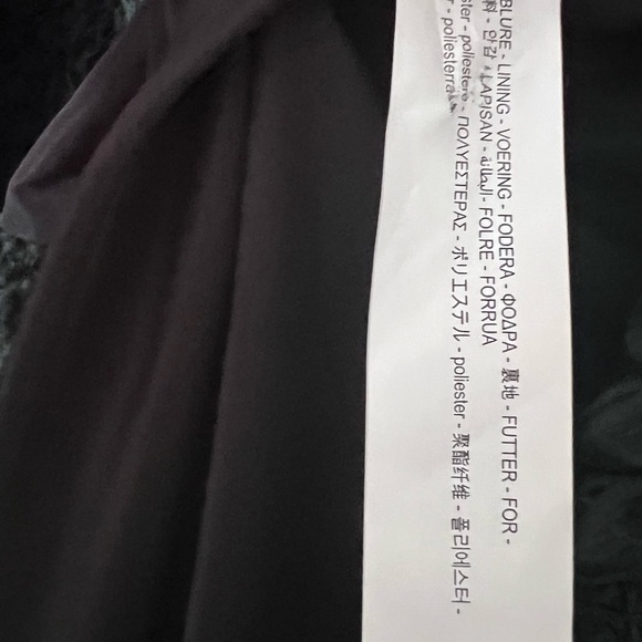 Zara Hunter Green Textured Jacket with Hook Closure at the Neck/Large/NWT - Picture 3 of 4